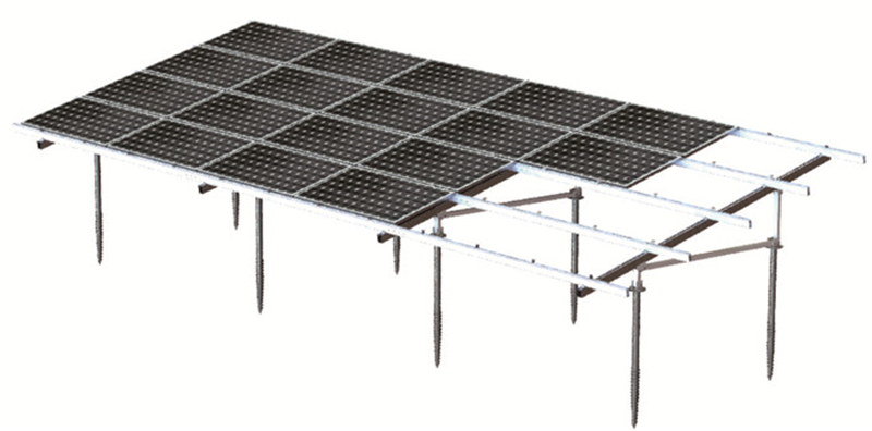 Aluminum Solar Ground Mounting System