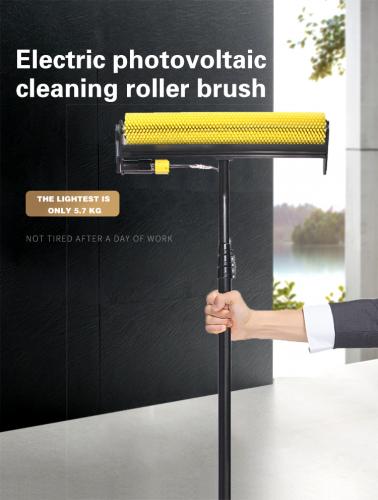 Convenient Hand-Held Cleaning Brush for PV Panels and Glass Glass Cleaning Brush Different Size Aluminum Telescopic Window Cleaning Solar Panel Cleaning Brush
