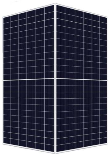 Bifacial double side solar panels
